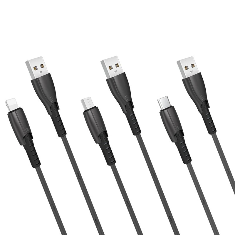 כבל USB מסגסוגת אבץ טעינה מהירה
